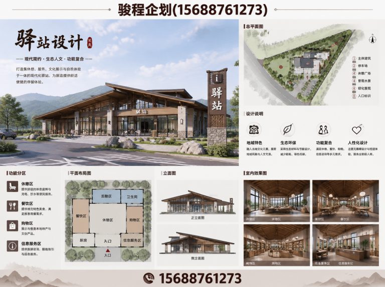长清区驿站设计展示图